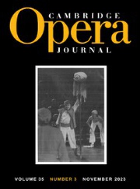 Cambridge Opera Journal期刊