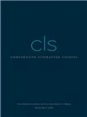 Comparative Literature Studies期刊