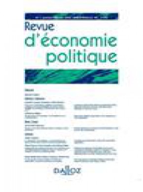 Revue D Economie Politique期刊
