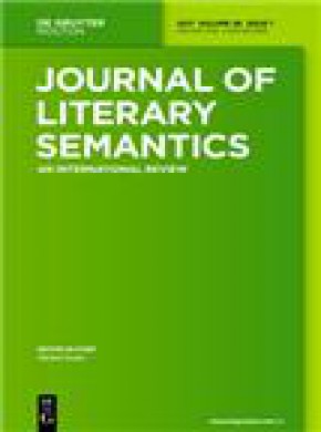 Journal Of Literary Semantics期刊