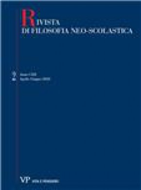 Rivista Di Filosofia Neo-scolastica期刊