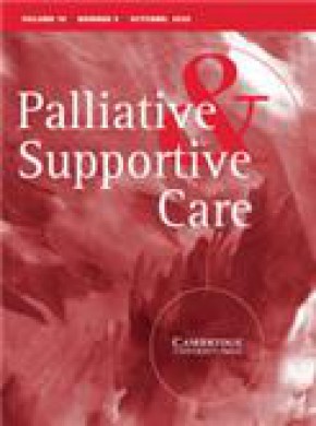 Palliative & Supportive Care期刊