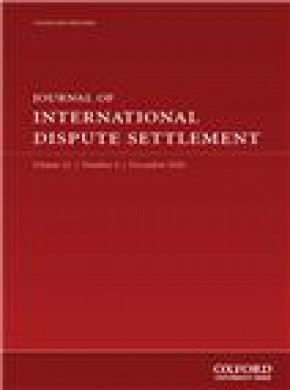 Journal Of International Dispute Settlement期刊
