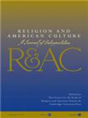 Religion And American Culture-a Journal Of Interpretation期刊