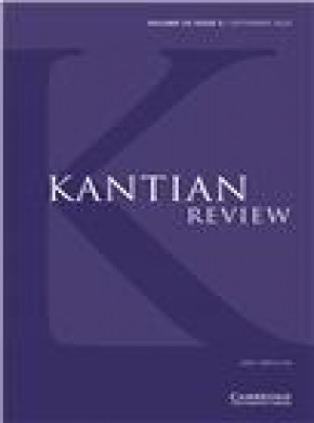 Kantian Review期刊