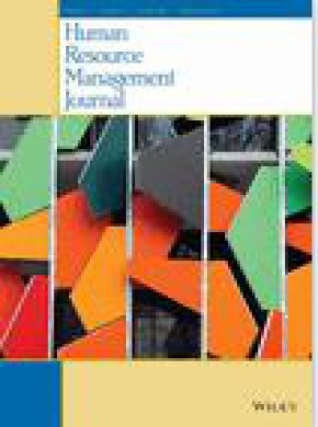 Human Resource Management Journal期刊