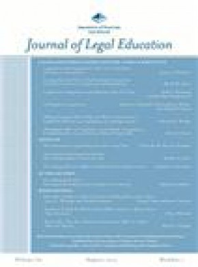 Journal Of Legal Education期刊