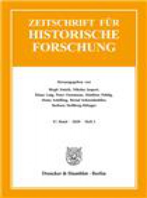Zeitschrift Fur Historische Forschung期刊