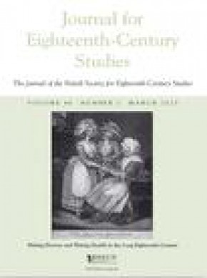 Journal For Eighteenth-century Studies期刊