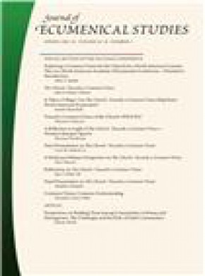 Journal Of Ecumenical Studies期刊