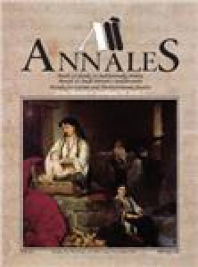 Annales-anali Za Istrske In Mediteranske Studije-series Historia Et Sociologia期刊