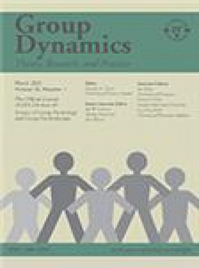 Group Dynamics-theory Research And Practice期刊