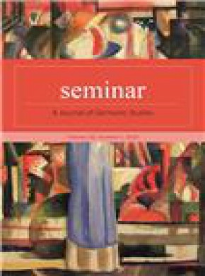 Seminar-a Journal Of Germanic Studies期刊