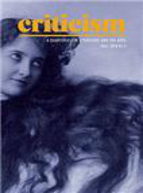 Criticism-a Quarterly For Literature And The Arts期刊