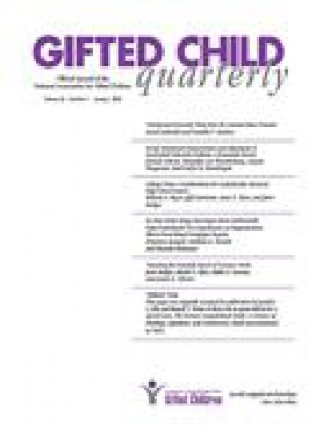 Gifted Child Quarterly期刊