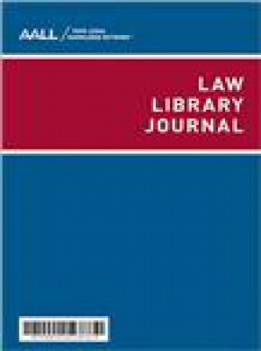 Law Library Journal期刊