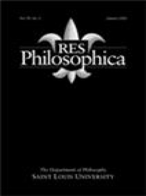 Res Philosophica期刊