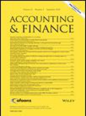 Accounting And Finance期刊