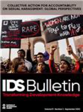 Ids Bulletin-institute Of Development Studies期刊