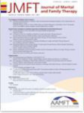 Journal Of Marital And Family Therapy期刊