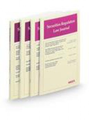 Securities Regulation Law Journal期刊