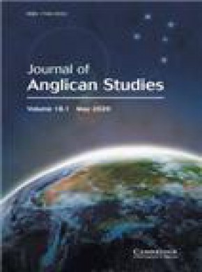 Journal Of Anglican Studies期刊