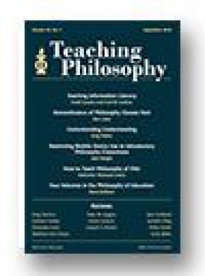 Teaching Philosophy期刊