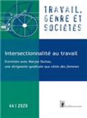 Travail Genre Et Societes期刊
