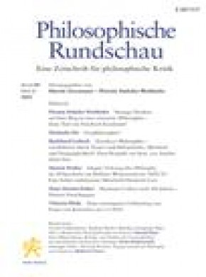Philosophische Rundschau期刊