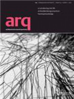Arq-architectural Research Quarterly期刊