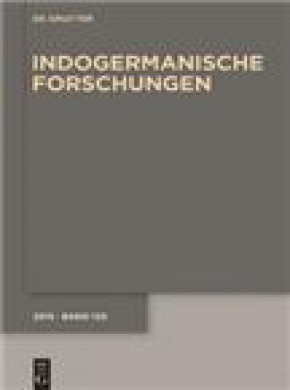 Indogermanische Forschungen期刊