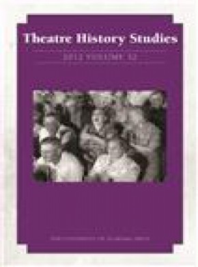 Theatre History Studies期刊