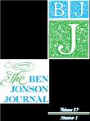 Ben Jonson Journal期刊