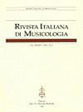 Rivista Italiana Di Musicologia期刊