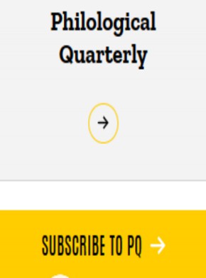 Philological Quarterly期刊