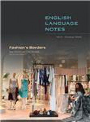 English Language Notes期刊