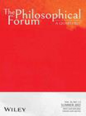 Philosophical Forum期刊