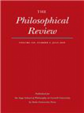 Philosophical Review期刊
