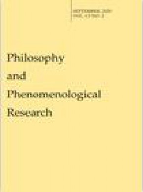 Philosophy And Phenomenological Research期刊