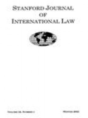 Stanford Journal Of International Law期刊