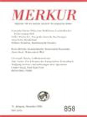 Merkur-deutsche Zeitschrift Fur Europaisches Denken期刊