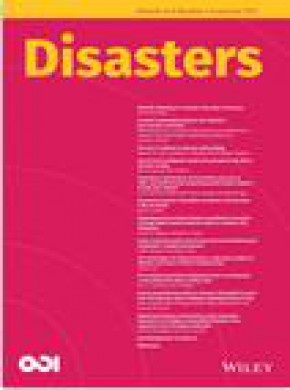 Disasters期刊
