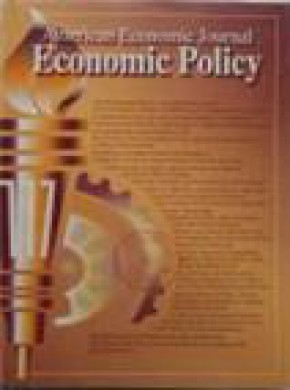 American Economic Journal-economic Policy期刊
