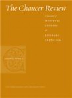 Chaucer Review期刊