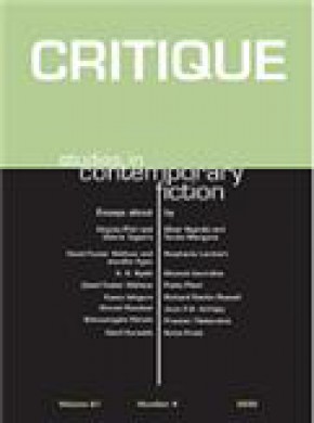 Critique-studies In Contemporary Fiction期刊