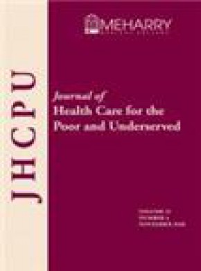 Journal Of Health Care For The Poor And Underserved期刊
