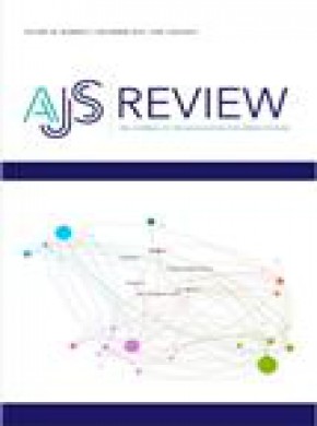 Ajs Review-the Journal Of The Association For Jewish Studies期刊