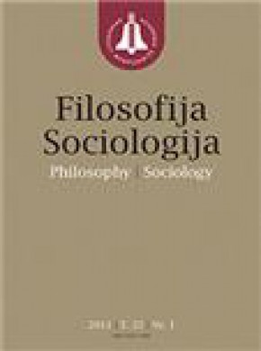 Filosofija-sociologija期刊