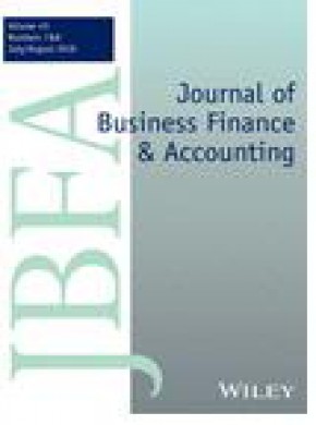Journal Of Business Finance & Accounting期刊
