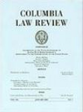 Columbia Law Review期刊
